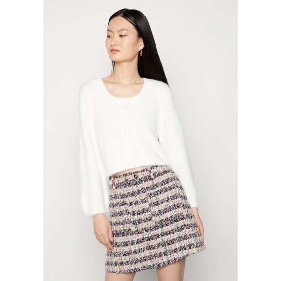 Scotch & Soda NWT Special Tweed Mini Skirt in Combo size Large - Picture 9 of 9